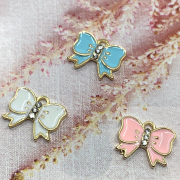 Enamel bow pendant | Bellaire Wholesale