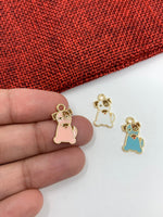 Enamel dog Charms | Bellaire Wholesale