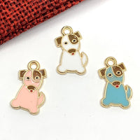 Enamel dog Charms | Bellaire Wholesale