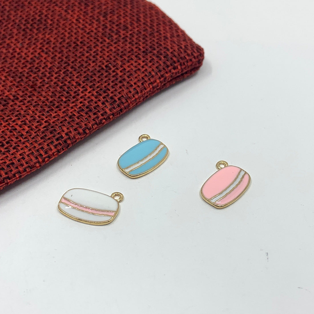 Enamel Macaron Charm | Bellaire Wholesale