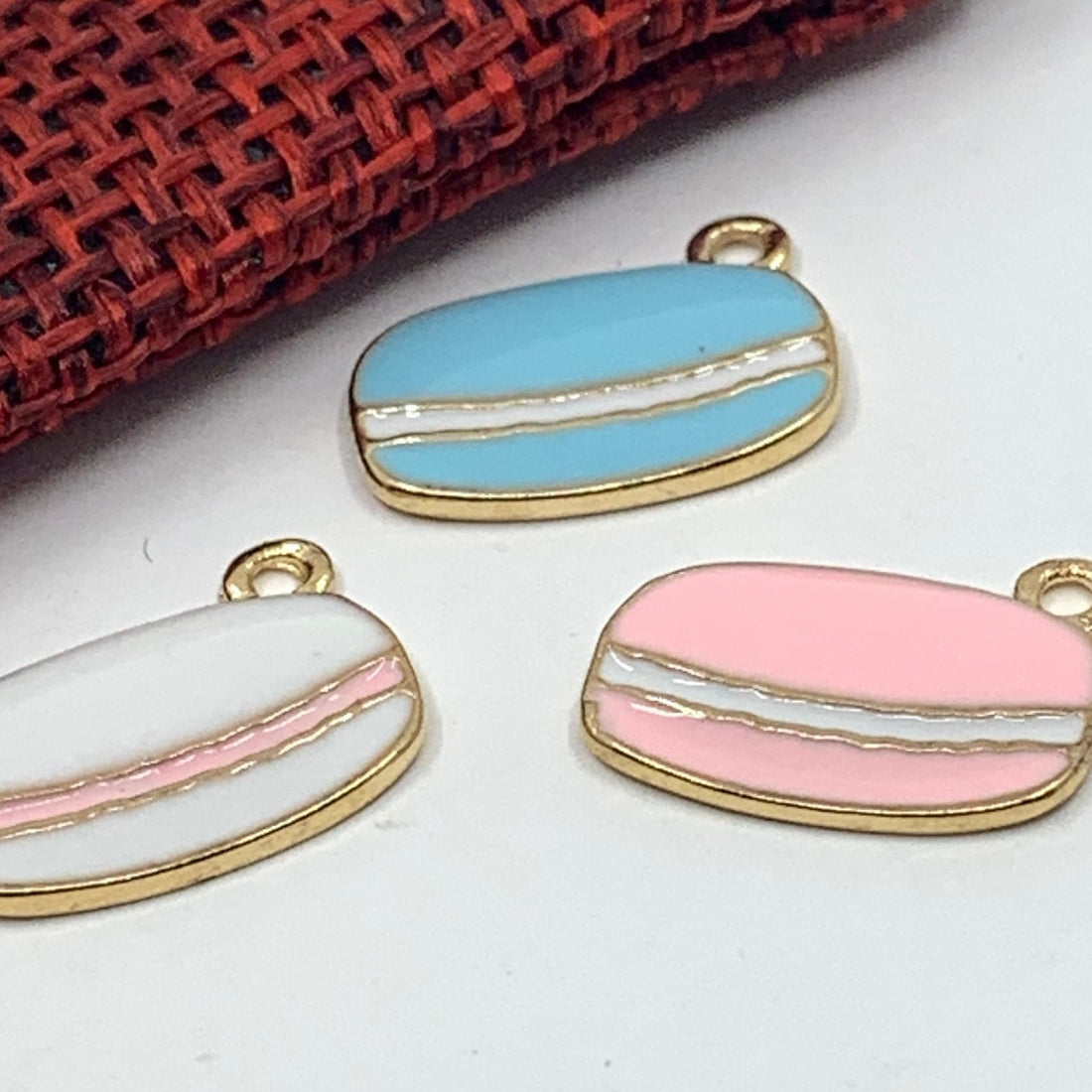 Enamel Macaron Charm | Bellaire Wholesale