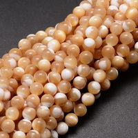 Caramel Mother of Pearl Beads | Bellaire Wholesale