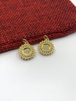 Smiley Face Sunflower Charm | Bellaire Wholesale