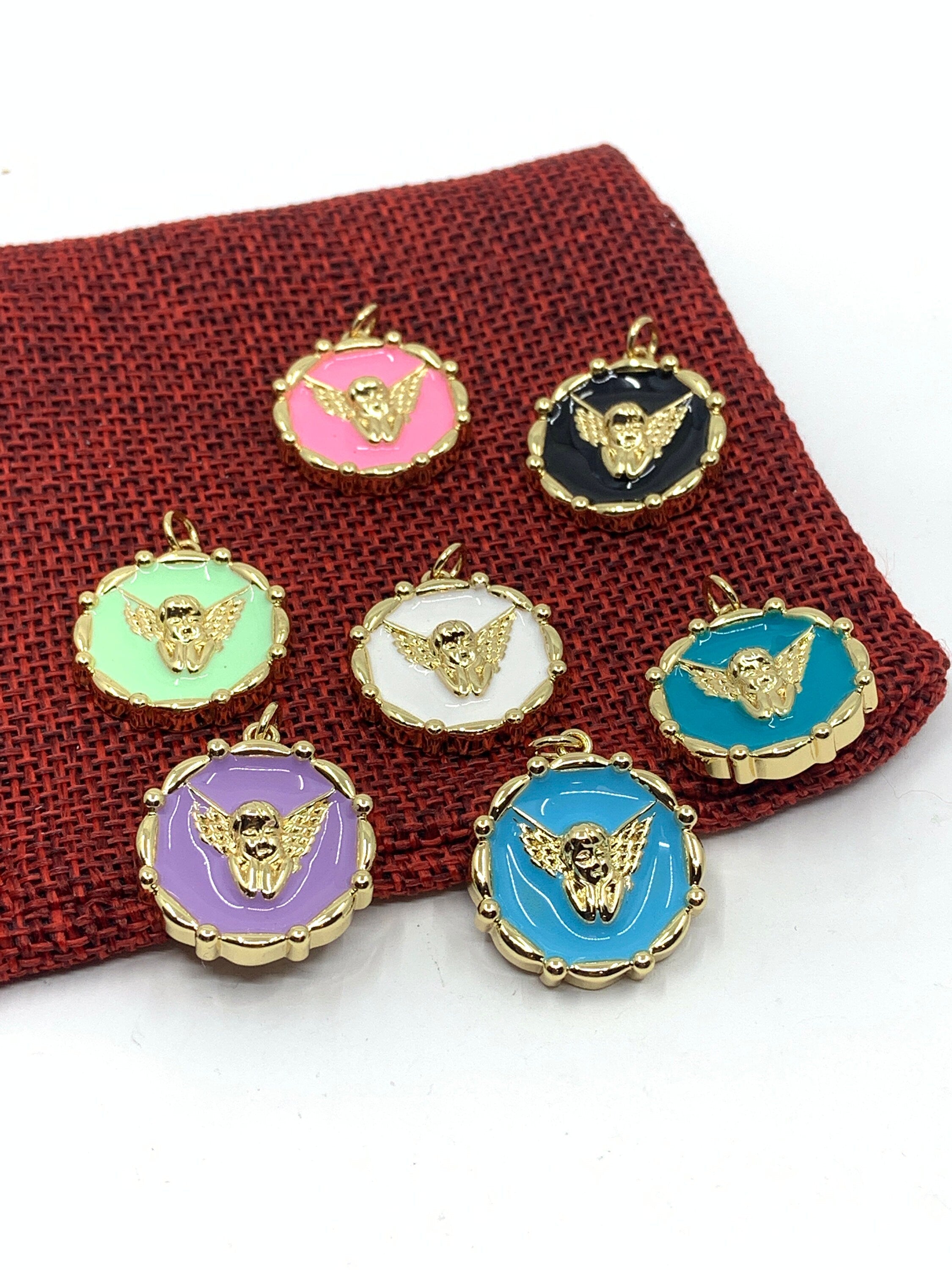 Guardian Angel Charm, 7 colors | Bellaire Wholesale
