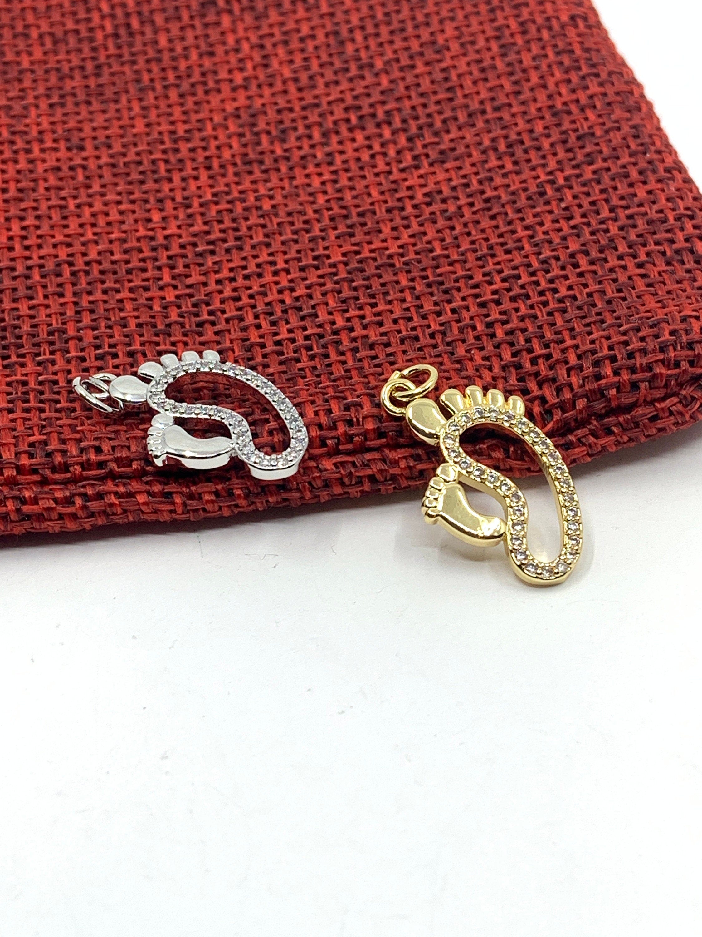 Baby and Mom foot charm | Bellaire Wholesale