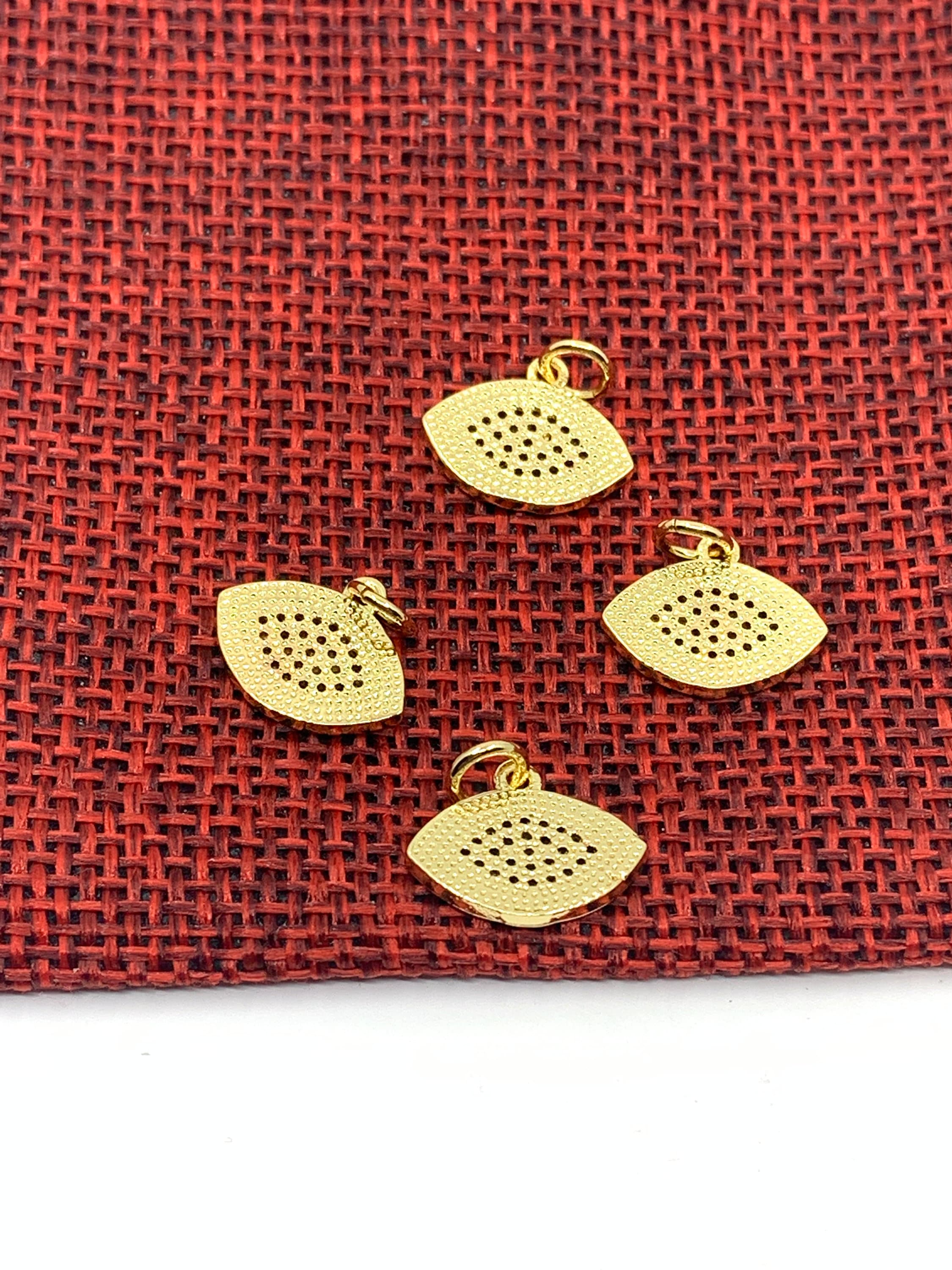 Evil eye gold charm | Bellaire Wholesale