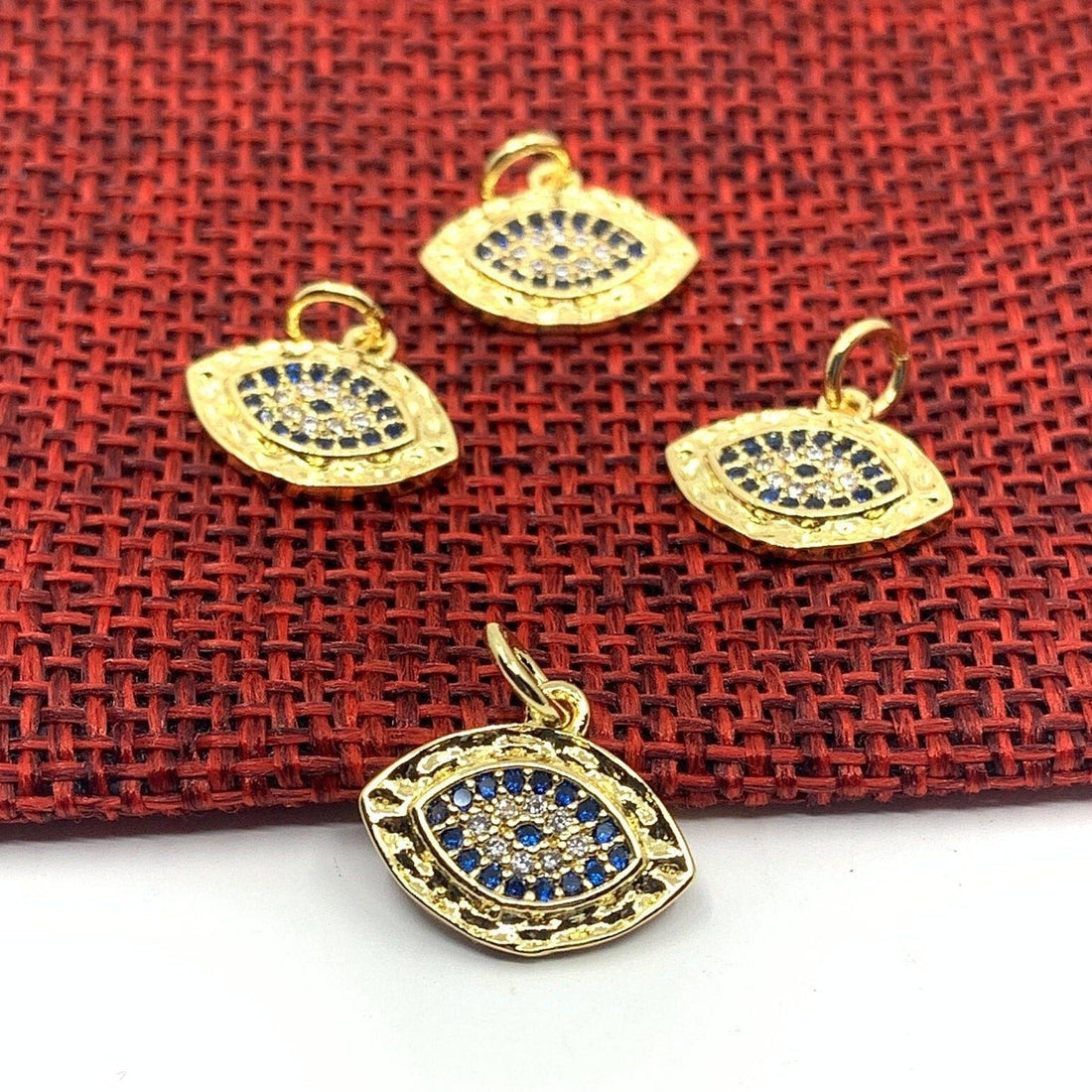 Evil eye gold charm | Bellaire Wholesale