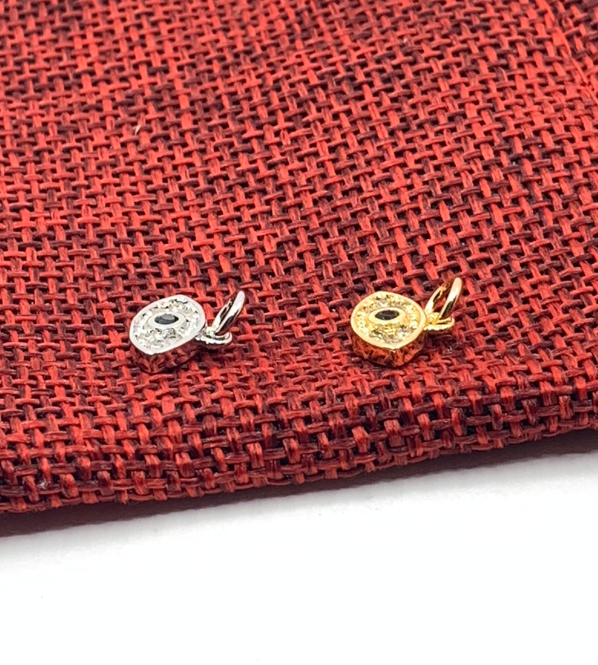 Tiny Evil Eye Shape Charm | Bellaire Wholesale