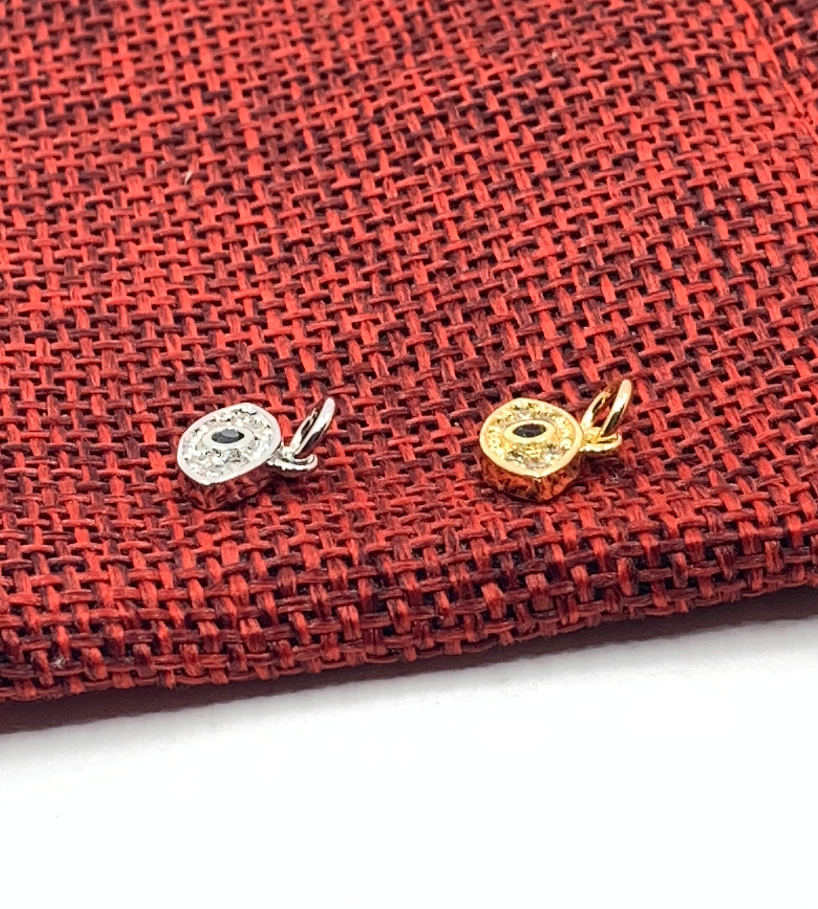 Tiny Evil Eye Shape Charm | Bellaire Wholesale