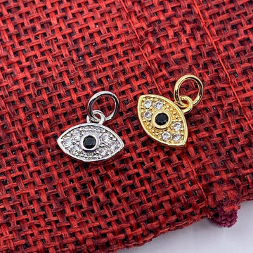 Tiny Evil Eye Shape Charm | Bellaire Wholesale