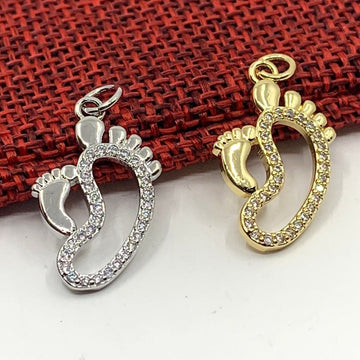 Baby and Mom foot charm | Bellaire Wholesale