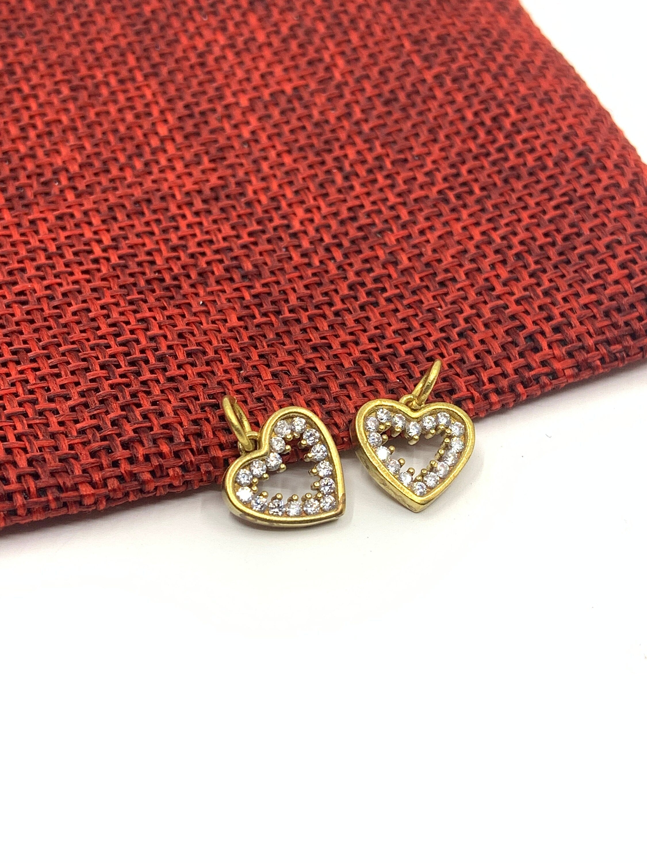 Hollow Heart Pendant | Bellaire Wholesale