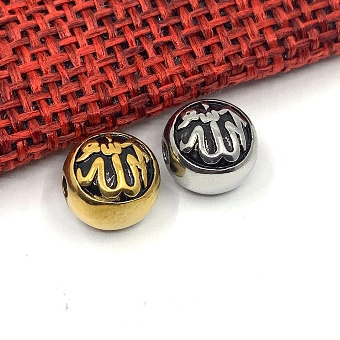 Stainless Steel Allah Bead | Bellaire Wholesale