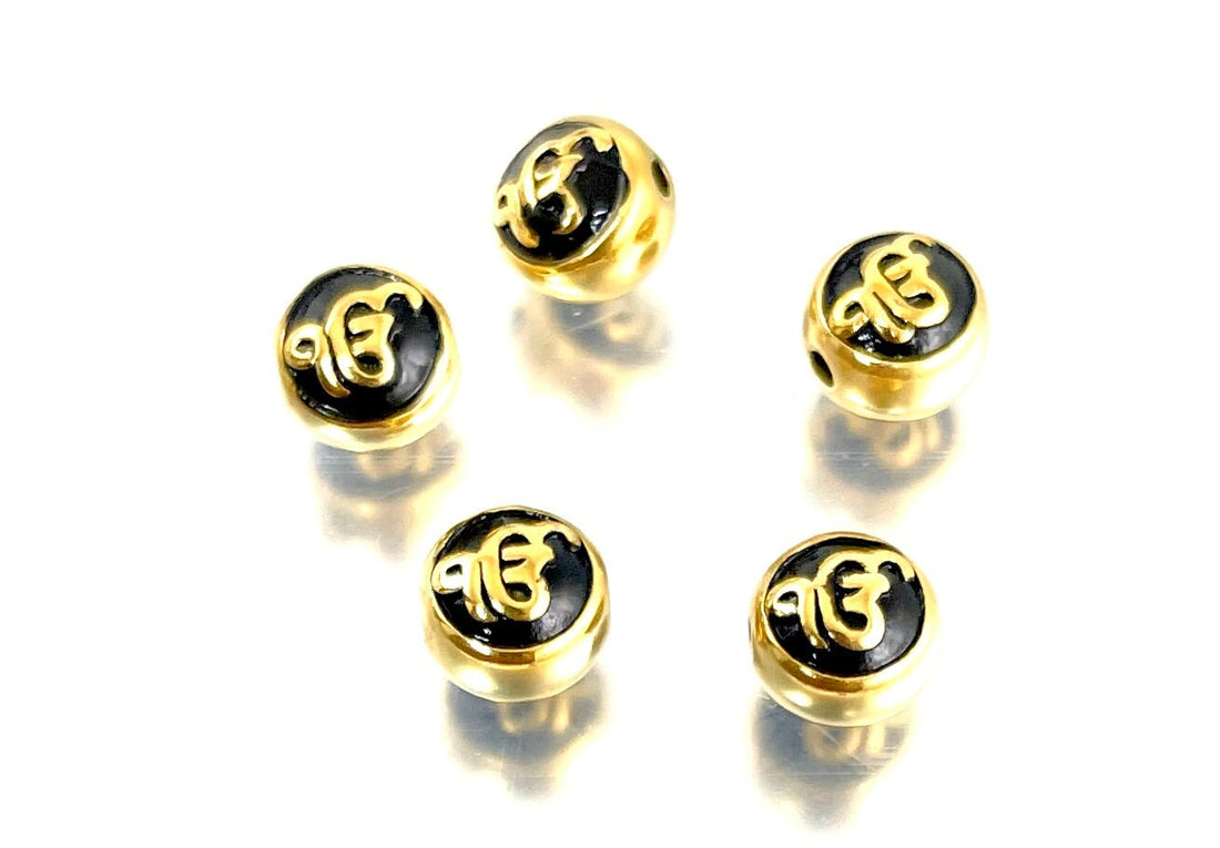 Stainless Steel Ek Onkar Bead | Bellaire Wholesale