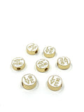 11mm Enamel Love Beads with Paw Print | Bellaire Wholesale