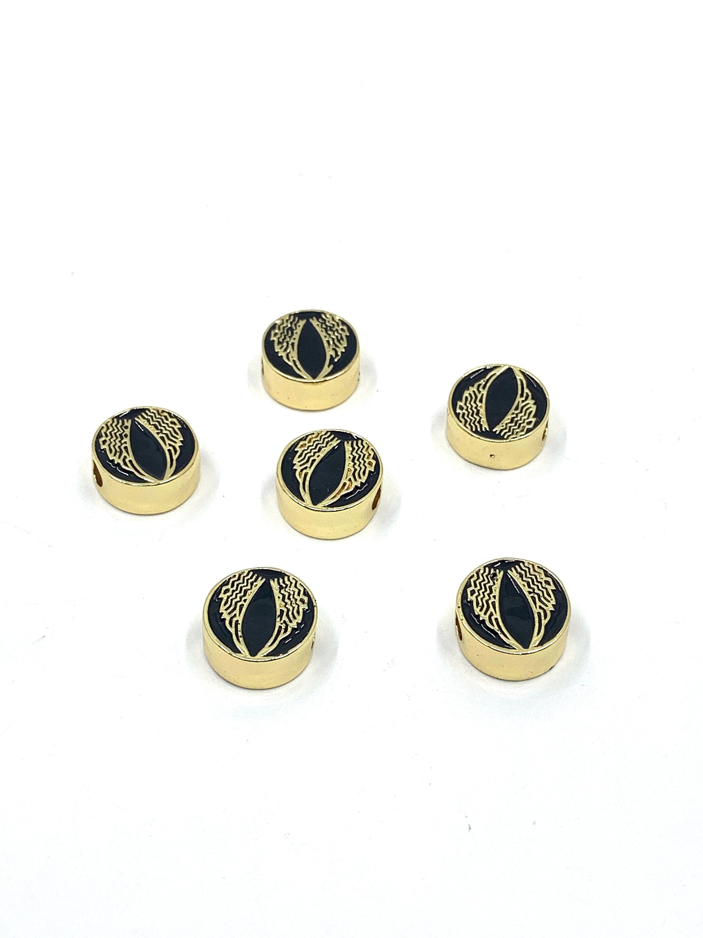 11mm Enamel Angel Wing Beads | Bellaire Wholesale