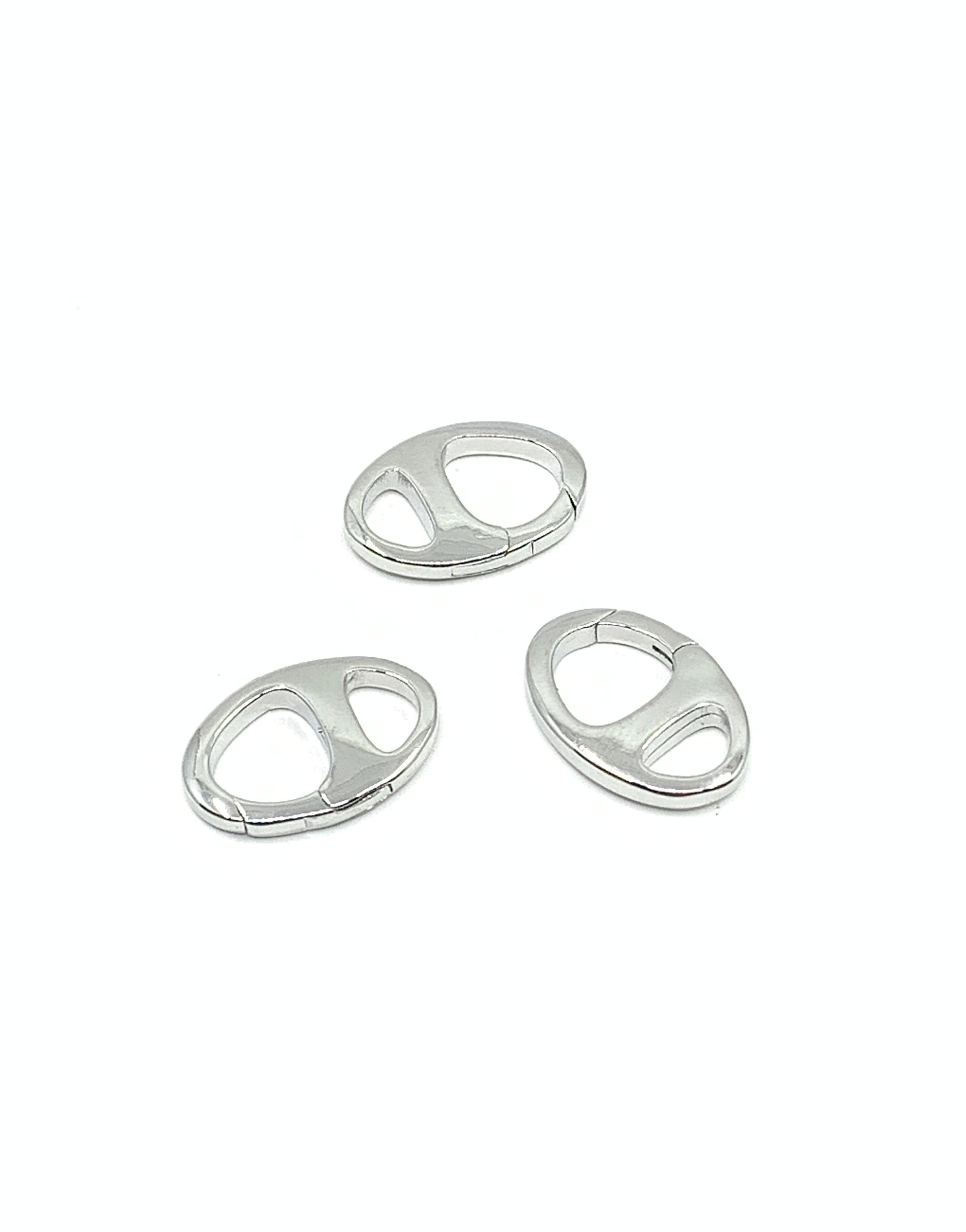 Jewelry Connector Lock, 17mm x 11mm