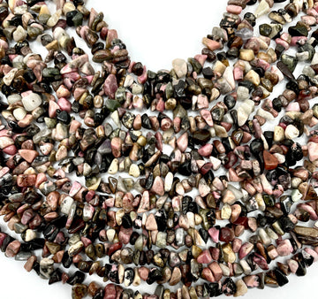 Rhodonite Chips beads | Bellaire Wholesale