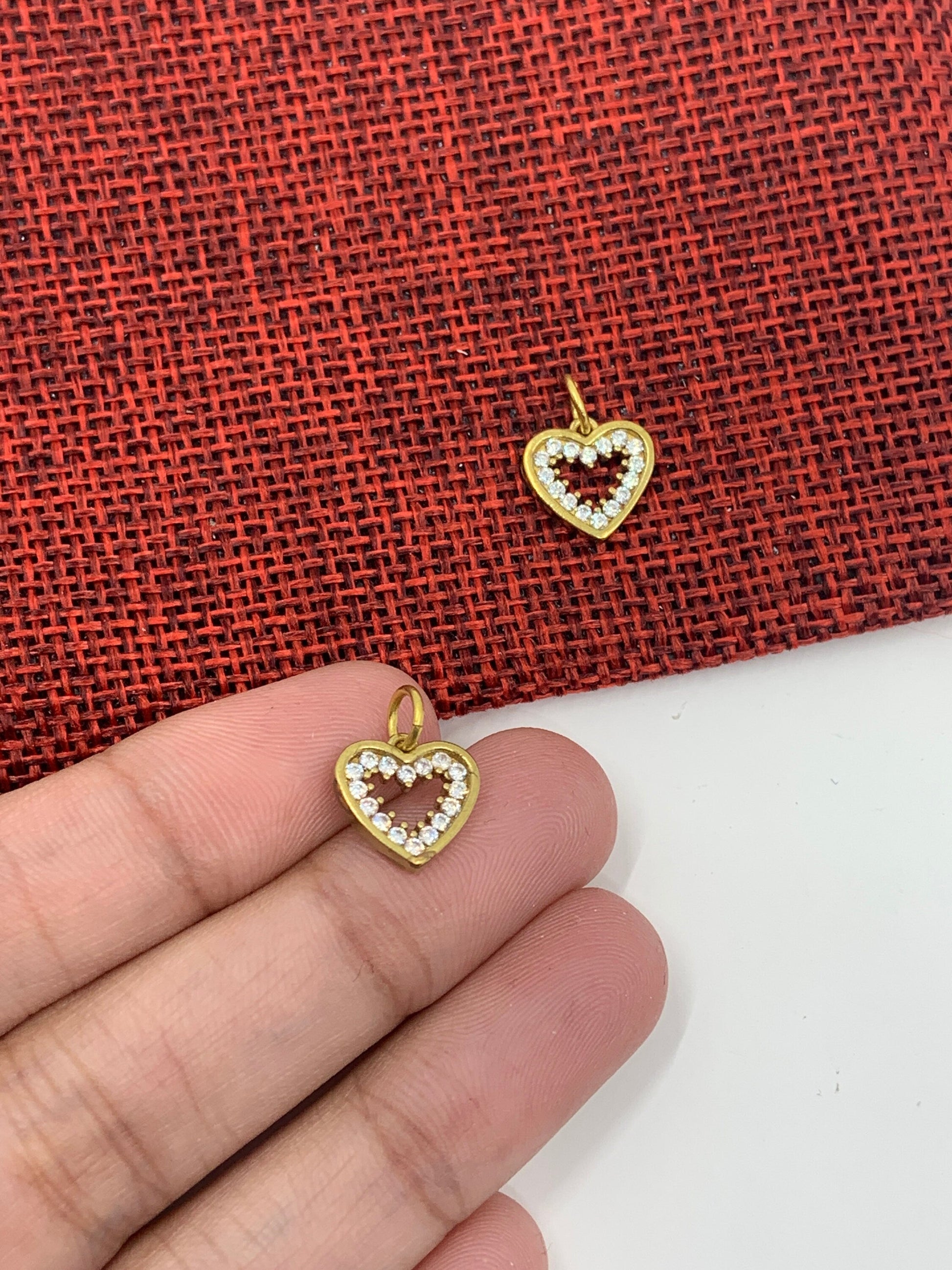 Hollow Heart Pendant | Bellaire Wholesale