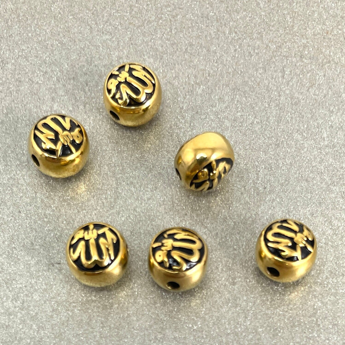 Stainless Steel Allah Bead | Bellaire Wholesale