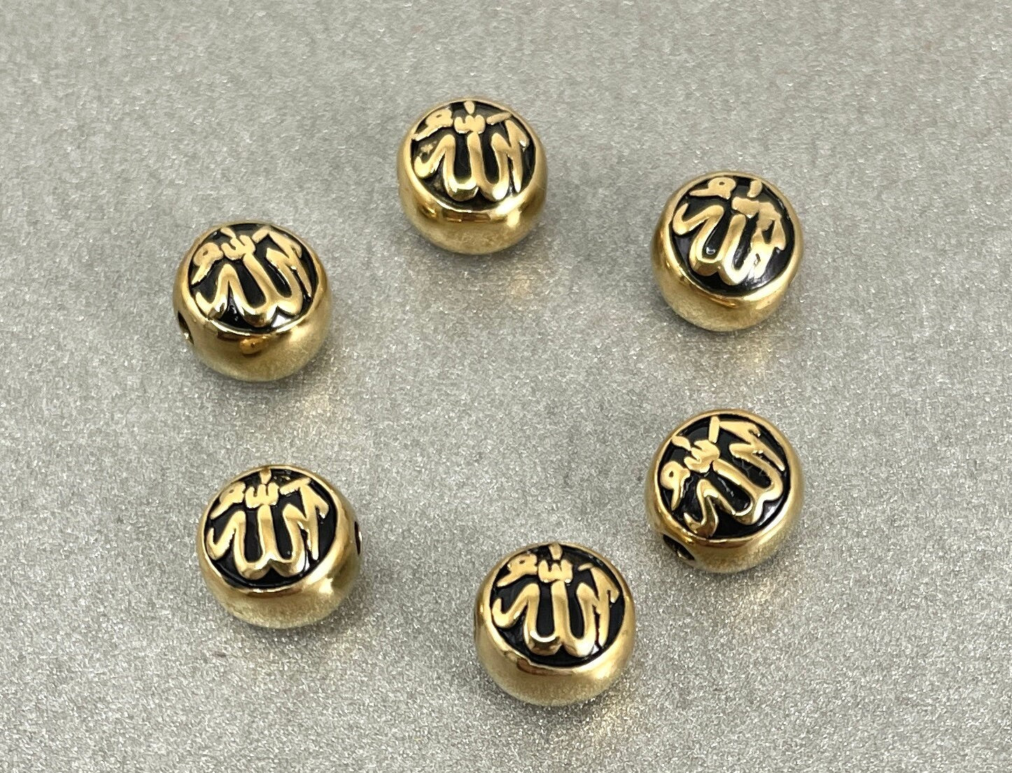 Stainless Steel Allah Bead | Bellaire Wholesale