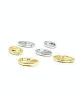 Jewelry Connector Lock, 17mm x 11mm