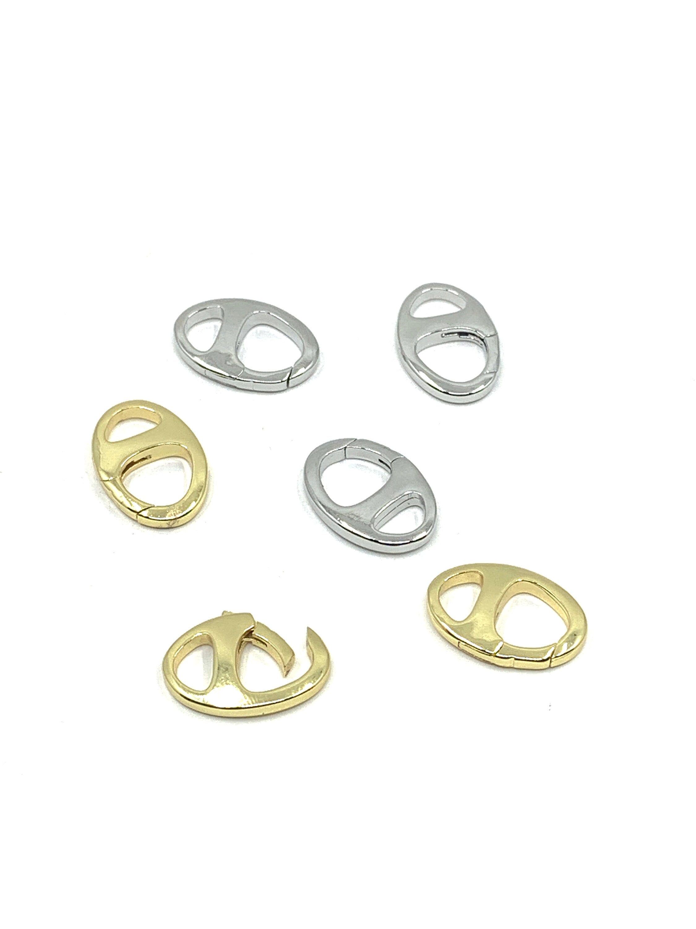 Jewelry Connector Lock, 17mm x 11mm