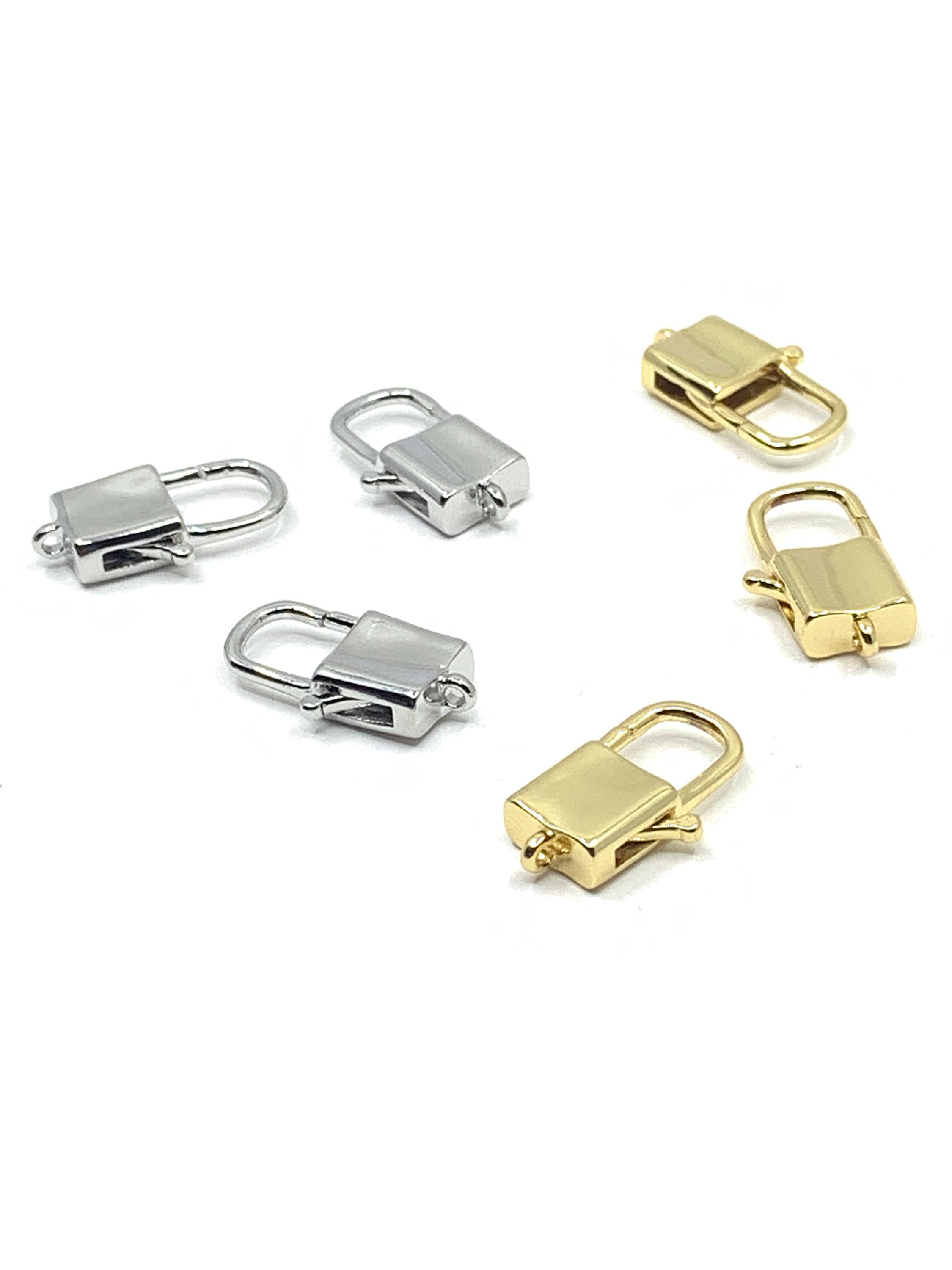 Charm Holder Lock, 18mm x 10mm | Bellaire Wholesale