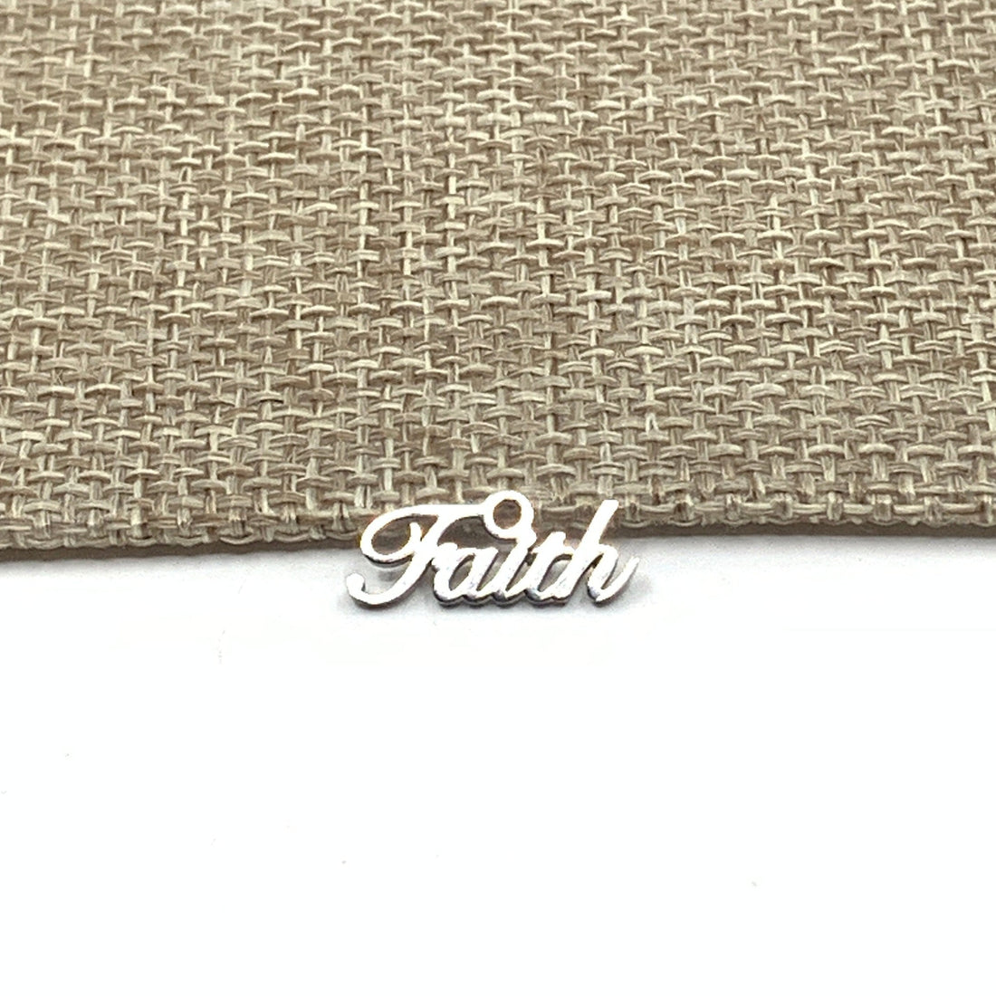 Stainless Steel Faith Charms | Bellaire Wholesale