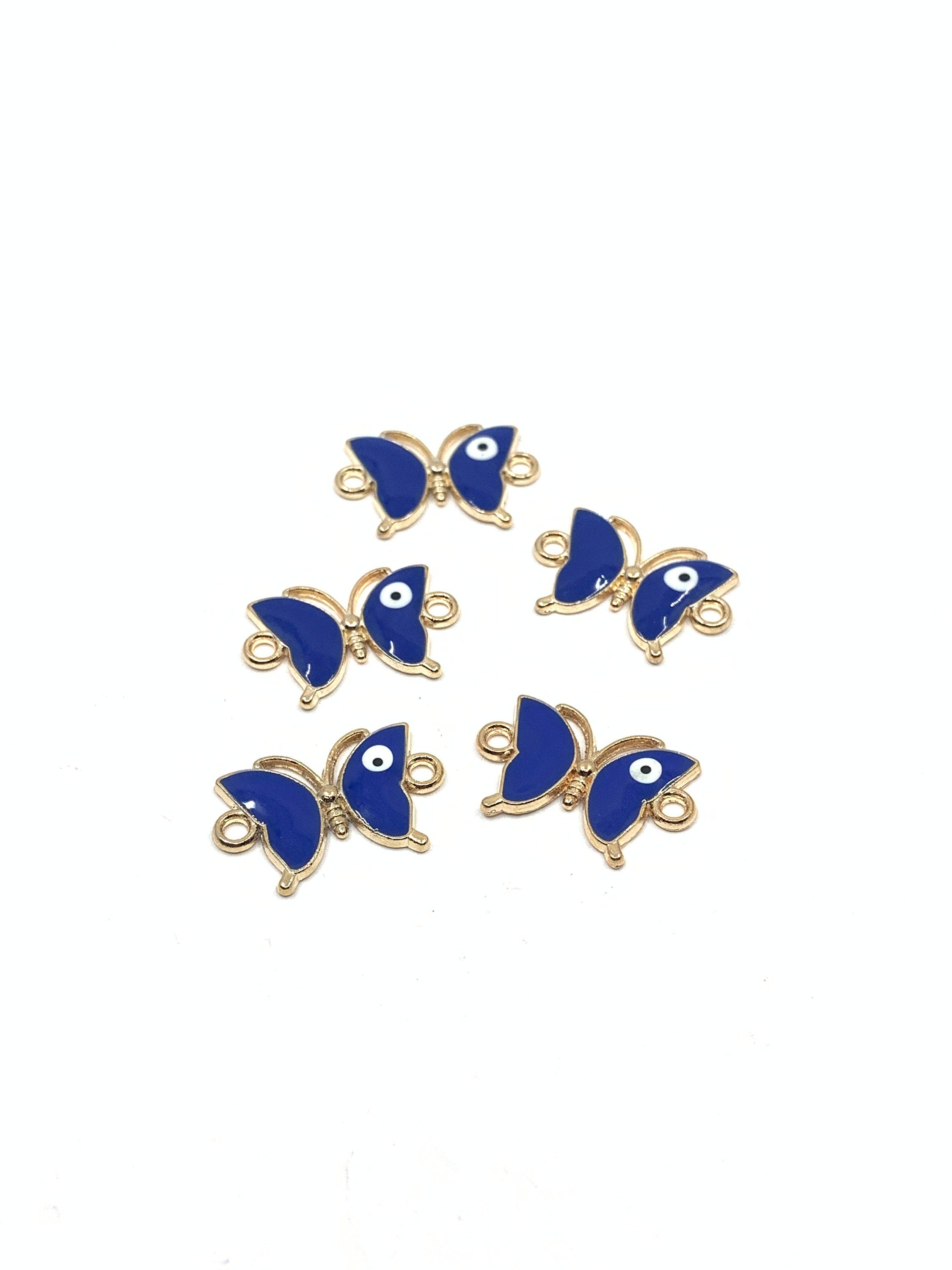Butterfly Evil eye connectors
