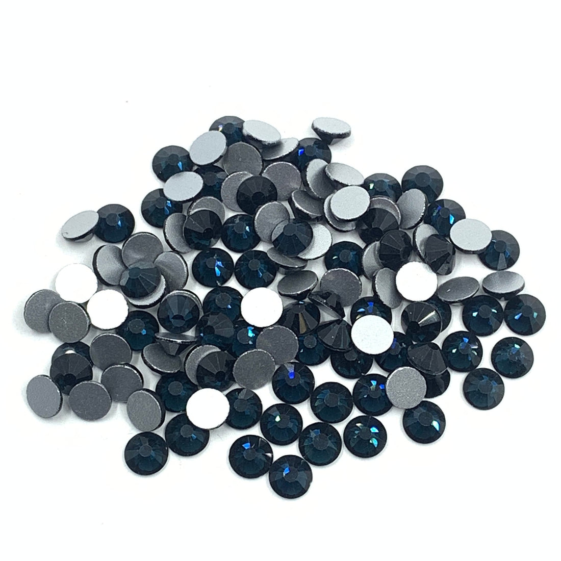Non Hotfix Montana Blue Rhinestone Flatbacks