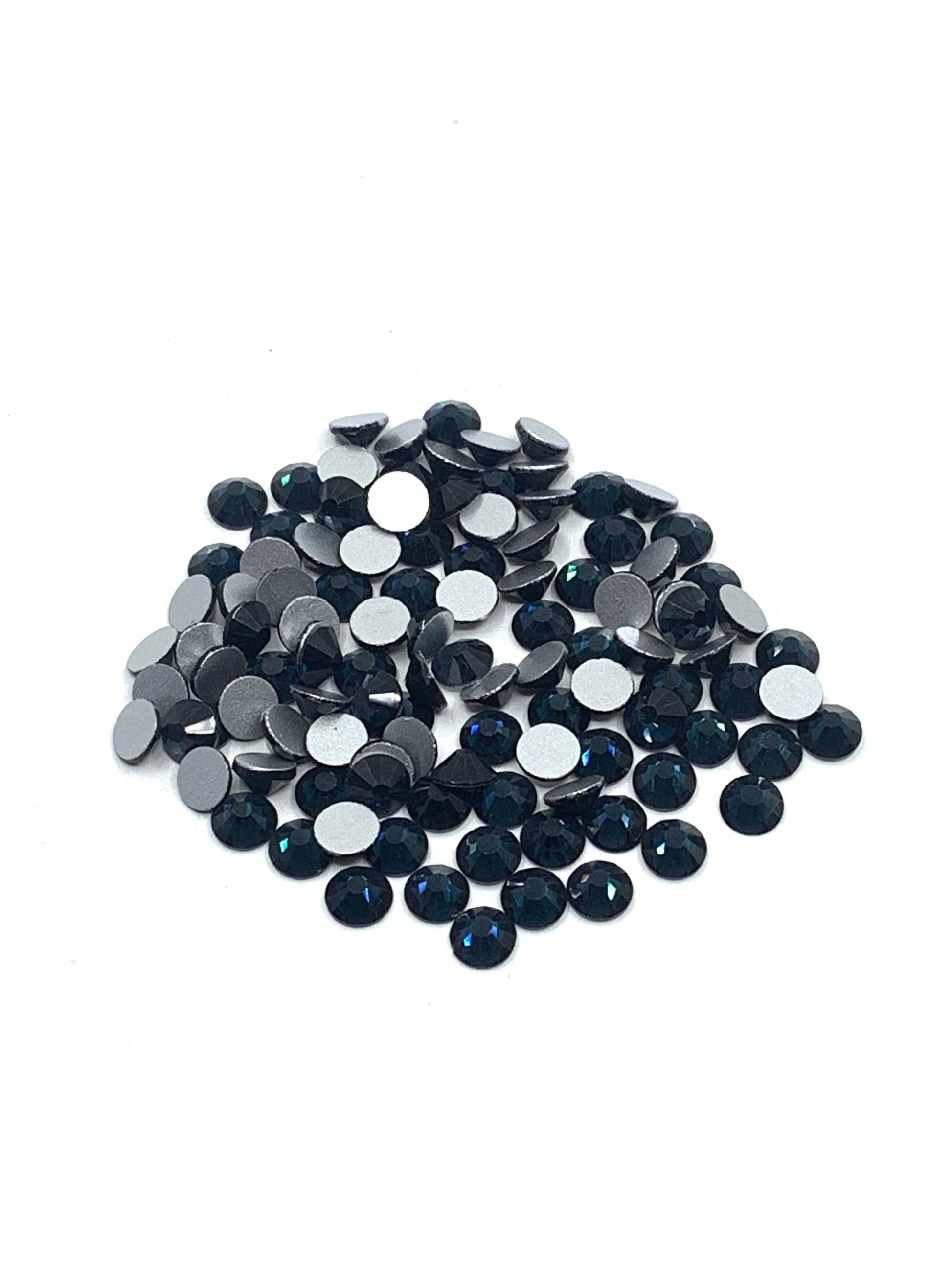 Non Hotfix Montana Blue Rhinestone Flatbacks