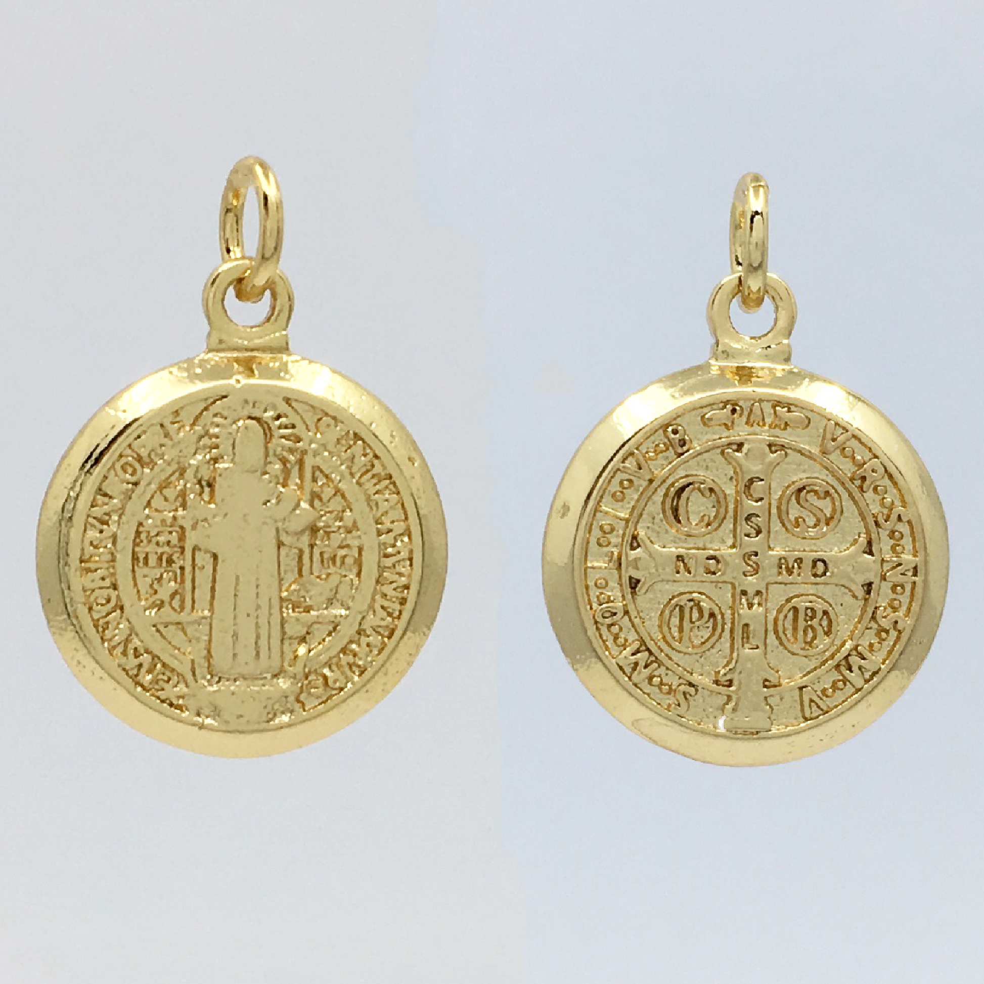2 sided Saint Benedict Charm | Bellaire Wholesale