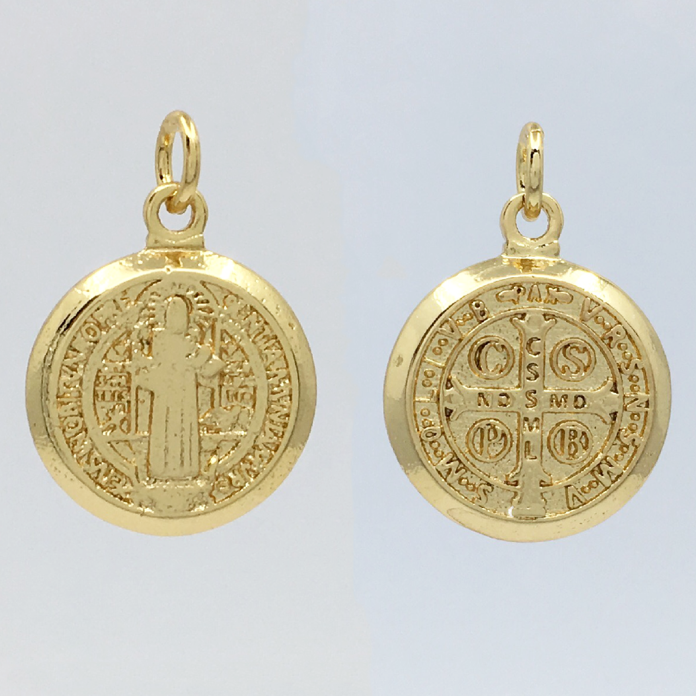 2 sided Saint Benedict Charm | Bellaire Wholesale