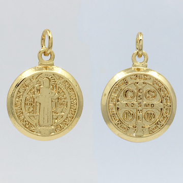 2 sided Saint Benedict Charm | Bellaire Wholesale