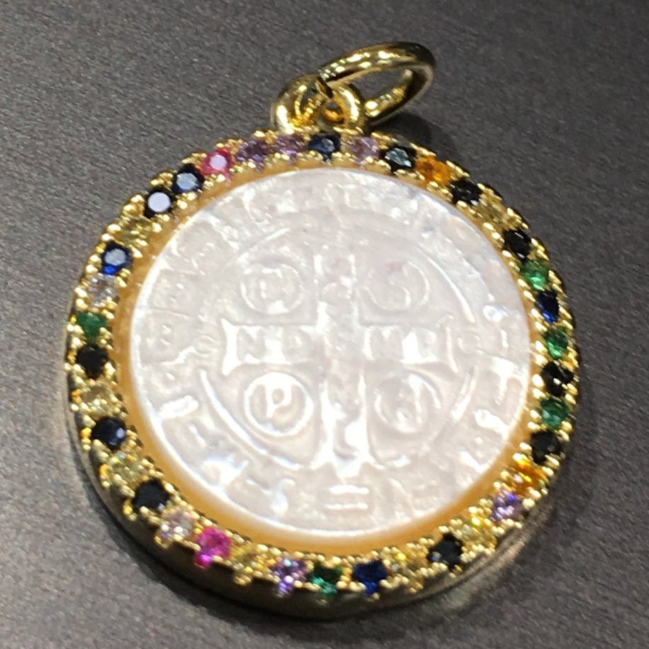 Saint Benedict Charm | Bellaire Wholesale
