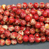 4mm Imperial Sediment Red Bead | Bellaire Wholesale