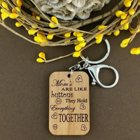 Mother's Day Custom Keychain Tag | Bellaire Wholesale