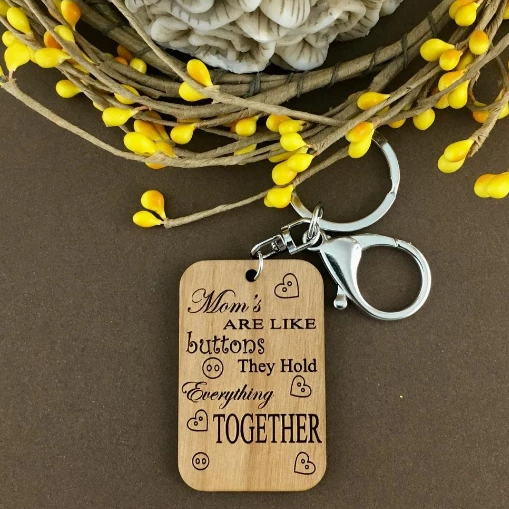 Mother's Day Custom Keychain Tag | Bellaire Wholesale