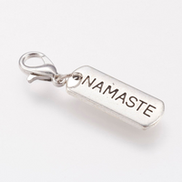Namaste Charm with Lock | Bellaire Wholesale