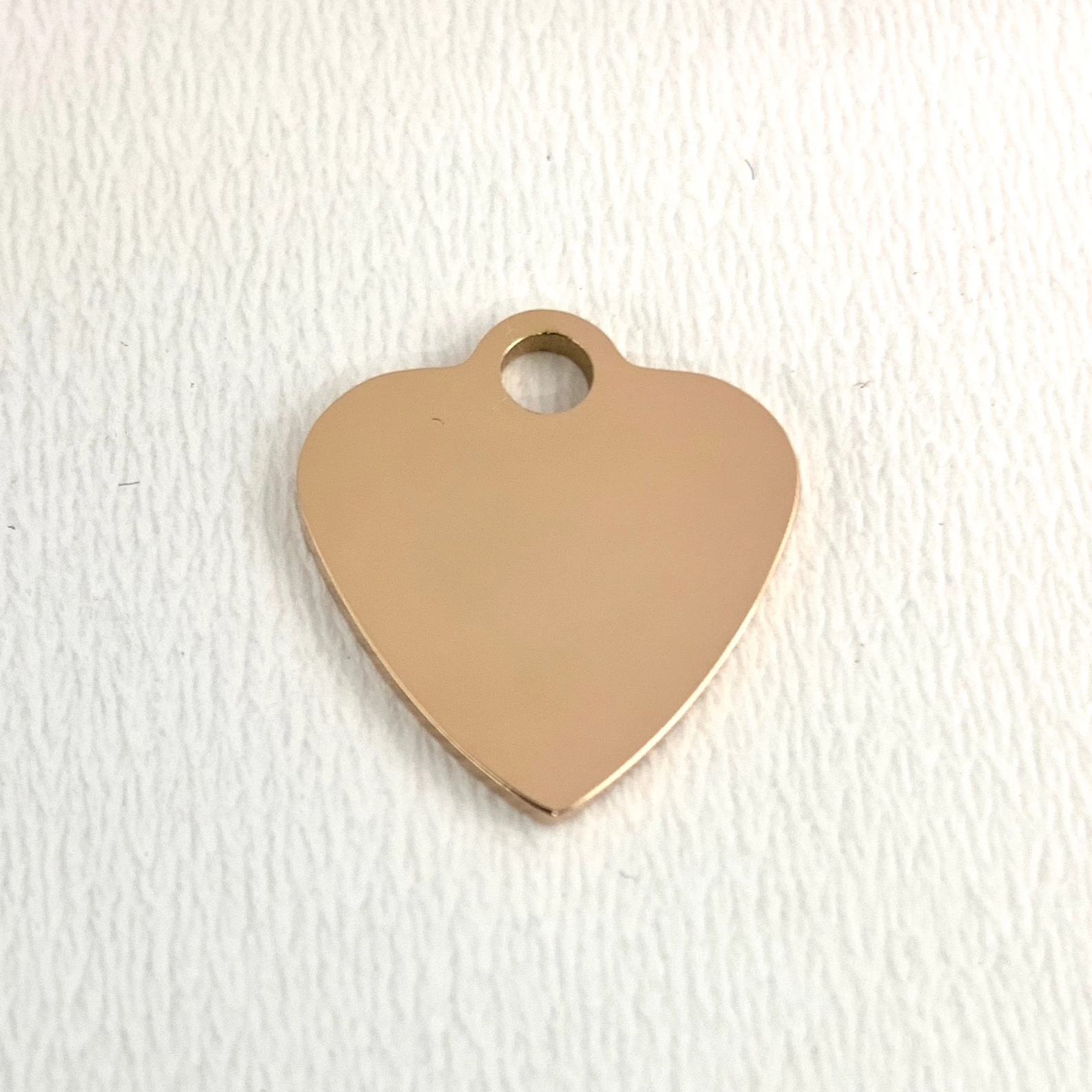 I woke up like this engraved Charm | Bellaire Wholesale