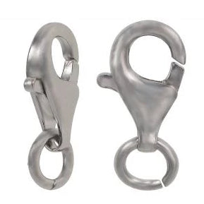 Sterling Silver Lobster Clasp 9mm, 2 Pieces | Bellaire Wholesale