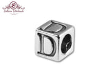 Sterling Silver Alphabet Cube letter | Bellaire Wholesale