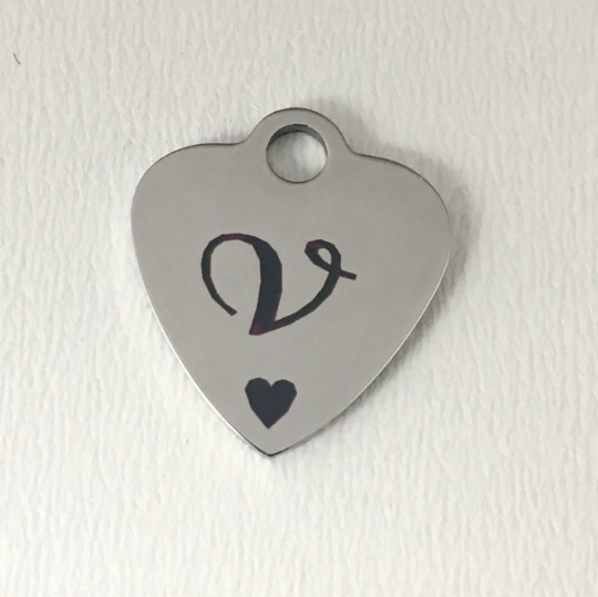 Initial Letter Charm | Bellaire Wholesale